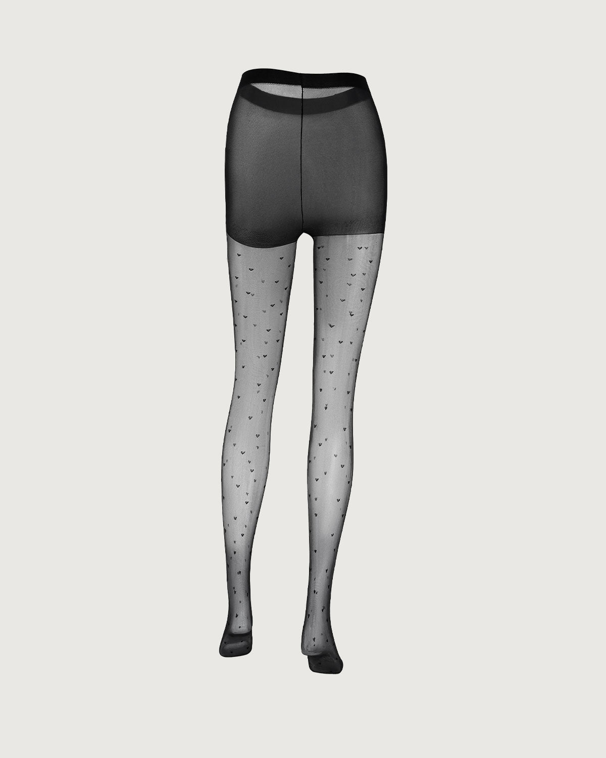 Black Heart Mesh Stockings Outlet Cheap Online