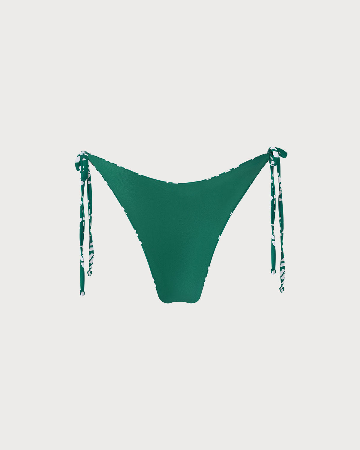 The Green Reversible Floral Tie Bikini Bottom Outlet Cheap Online