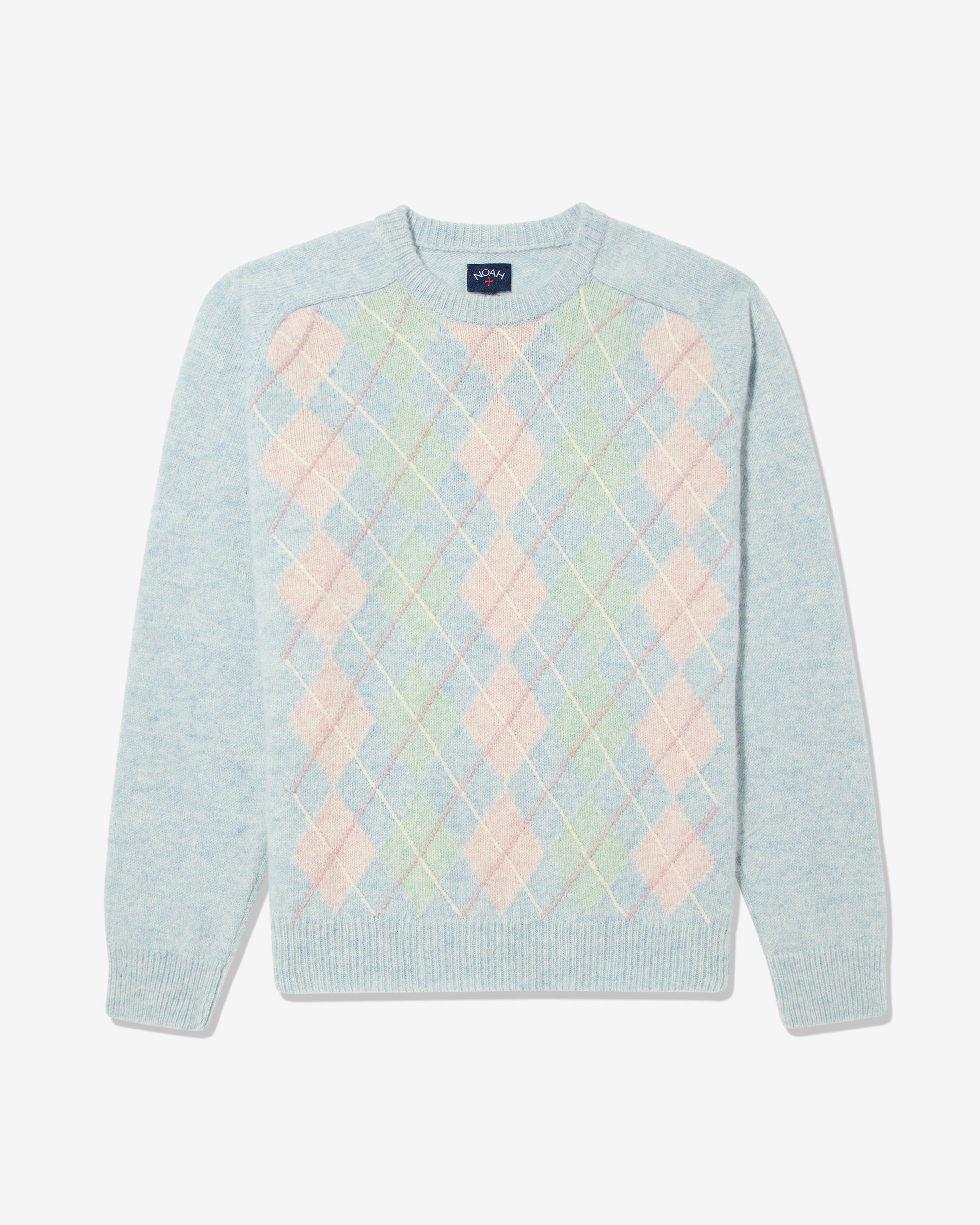 Pastel Argyle Shetland Sweater Discount Low Cost