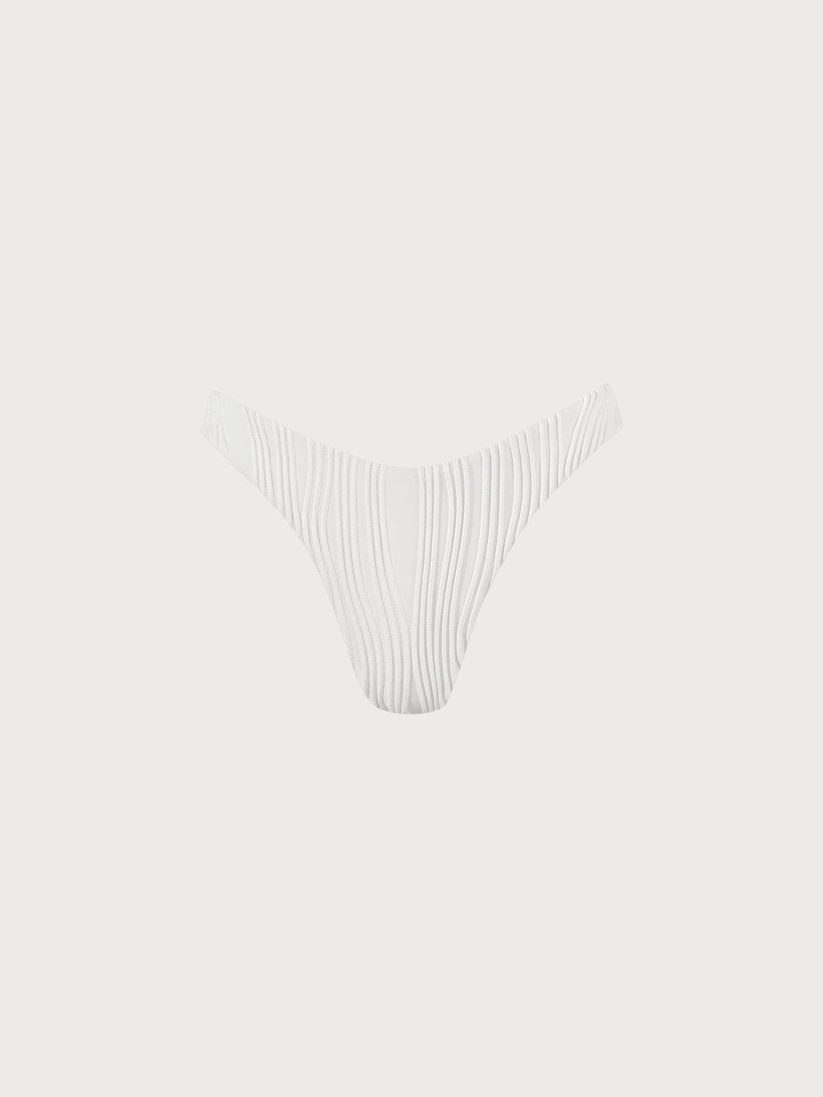 The White Water Ripple Bikini Bottom With Paypal Free Shipping