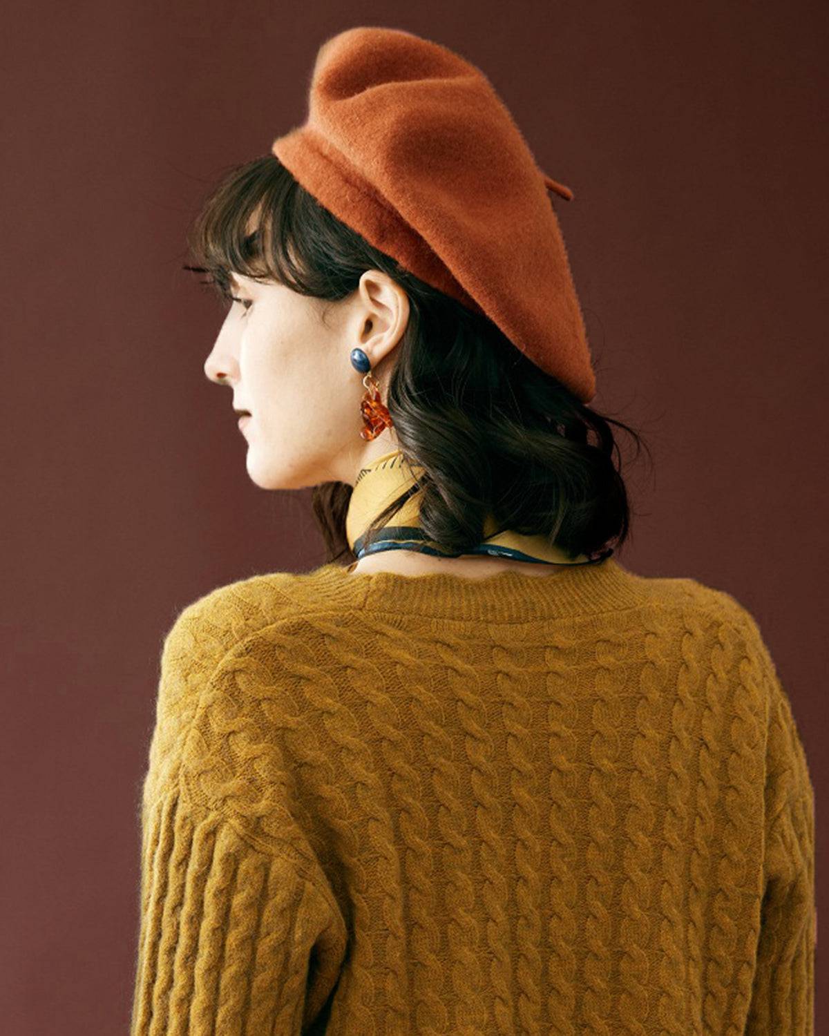 The Vintage Woolen Beret The Cheapest