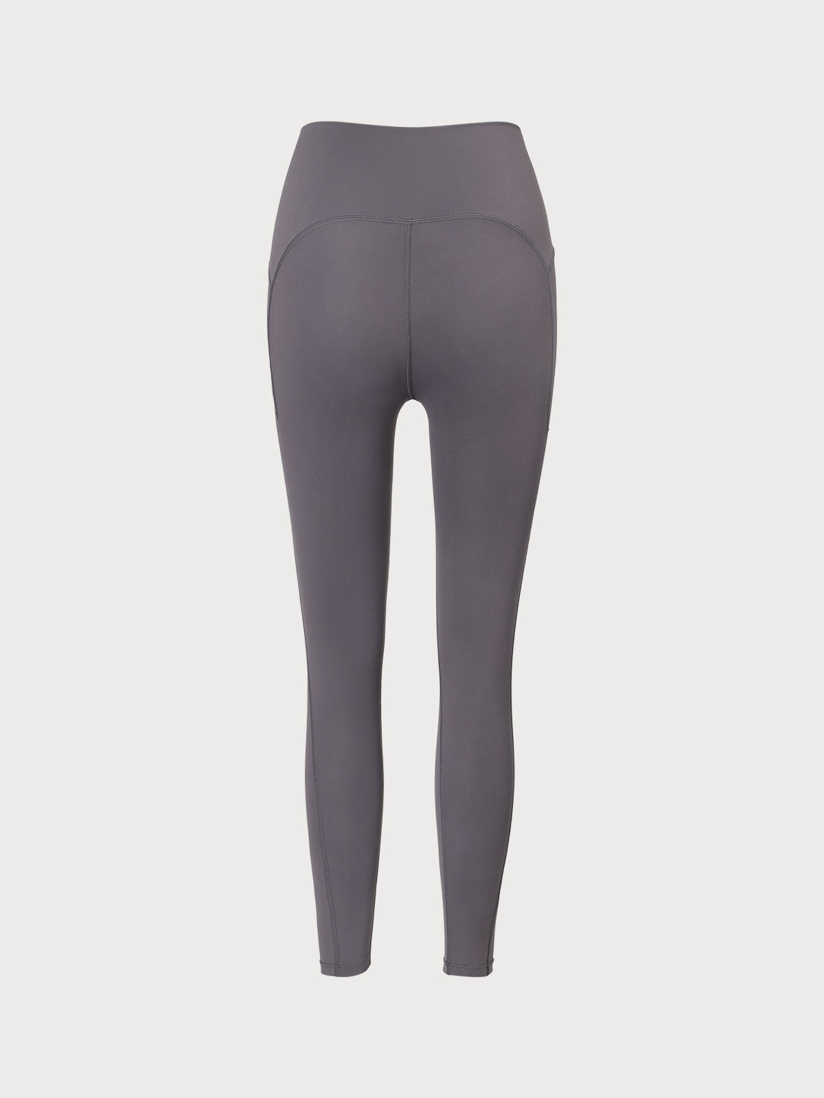 Grey High Waisted Quick-drying Leggings Largest Supplier