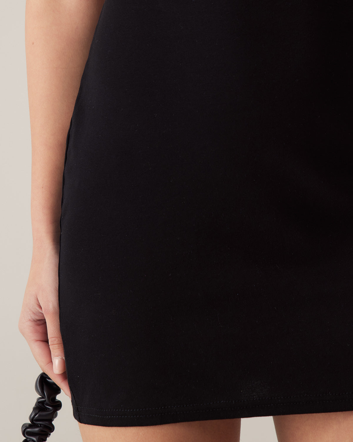 Black One Shoulder Bodycon Mini Dress Store Cheap Online