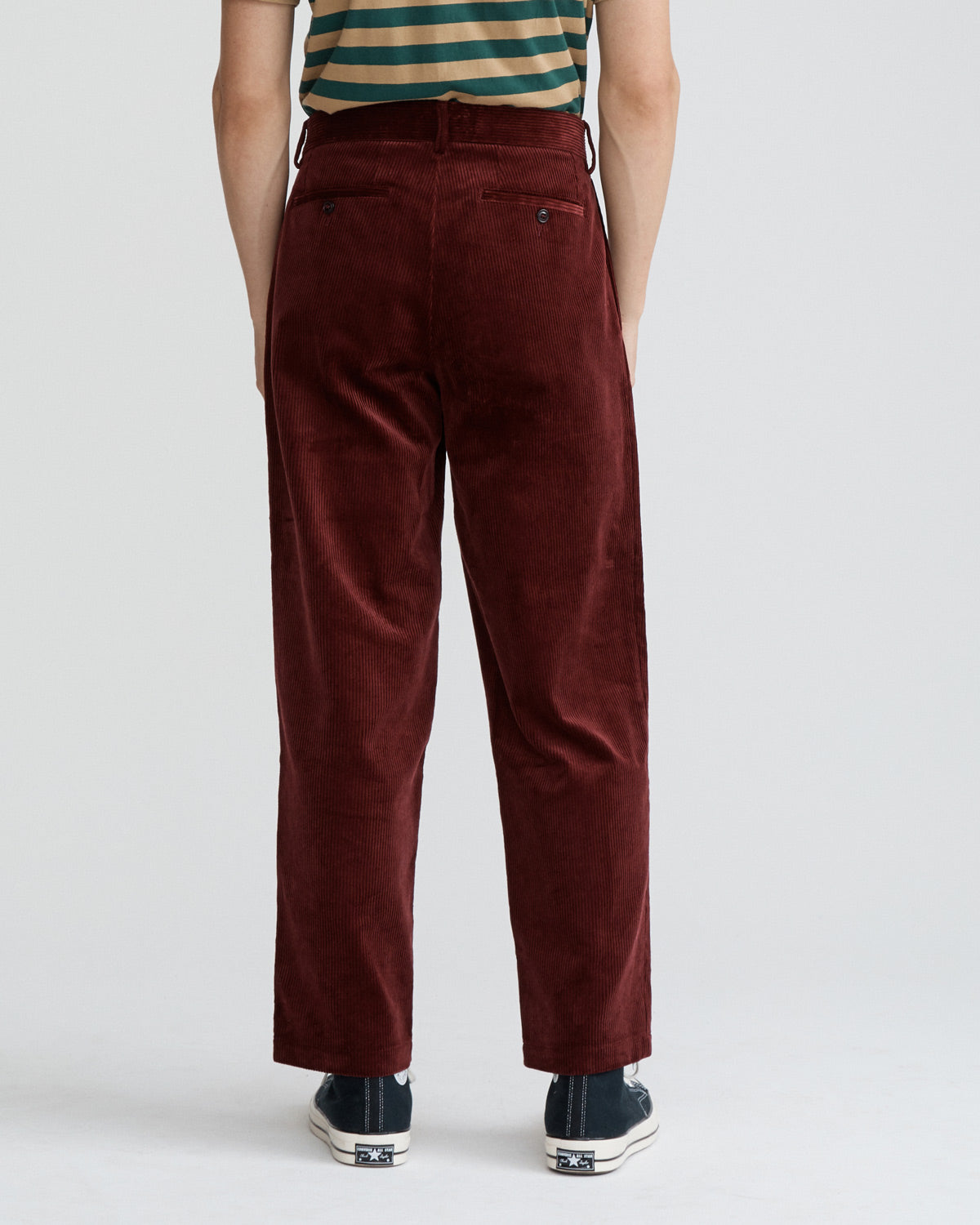 Double-Pleat Corduroy Trousers Sale Exclusive