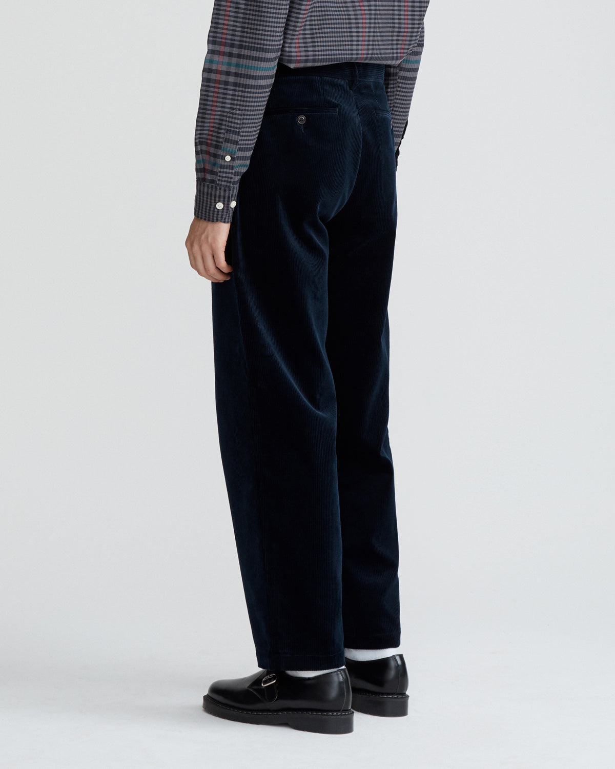 Double-Pleat Corduroy Trousers Sale Exclusive