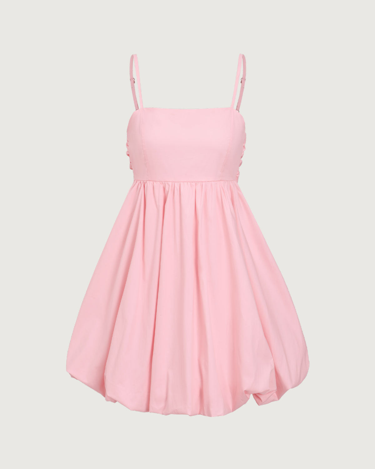 Pink Bowknot Ruched Slip Mini Dress Nicekicks Cheap Pice