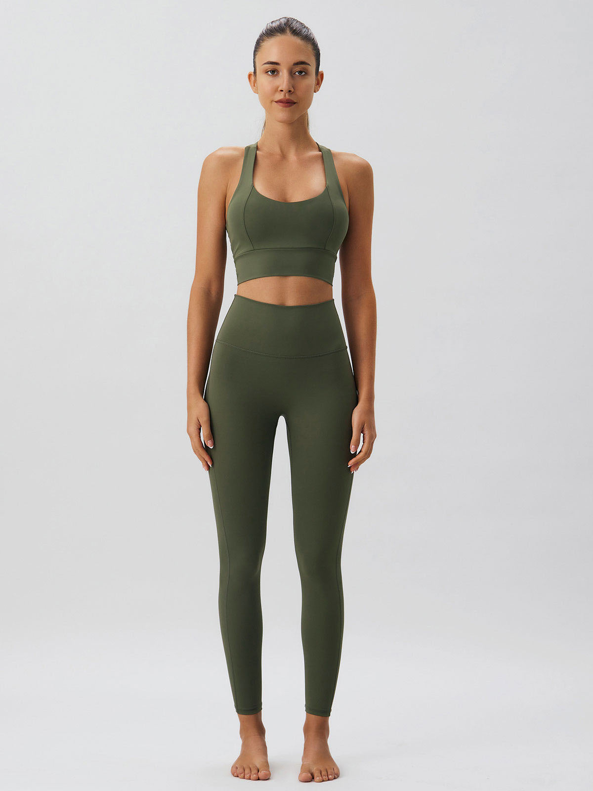 Green High Stretch Leggings Cheap Professional