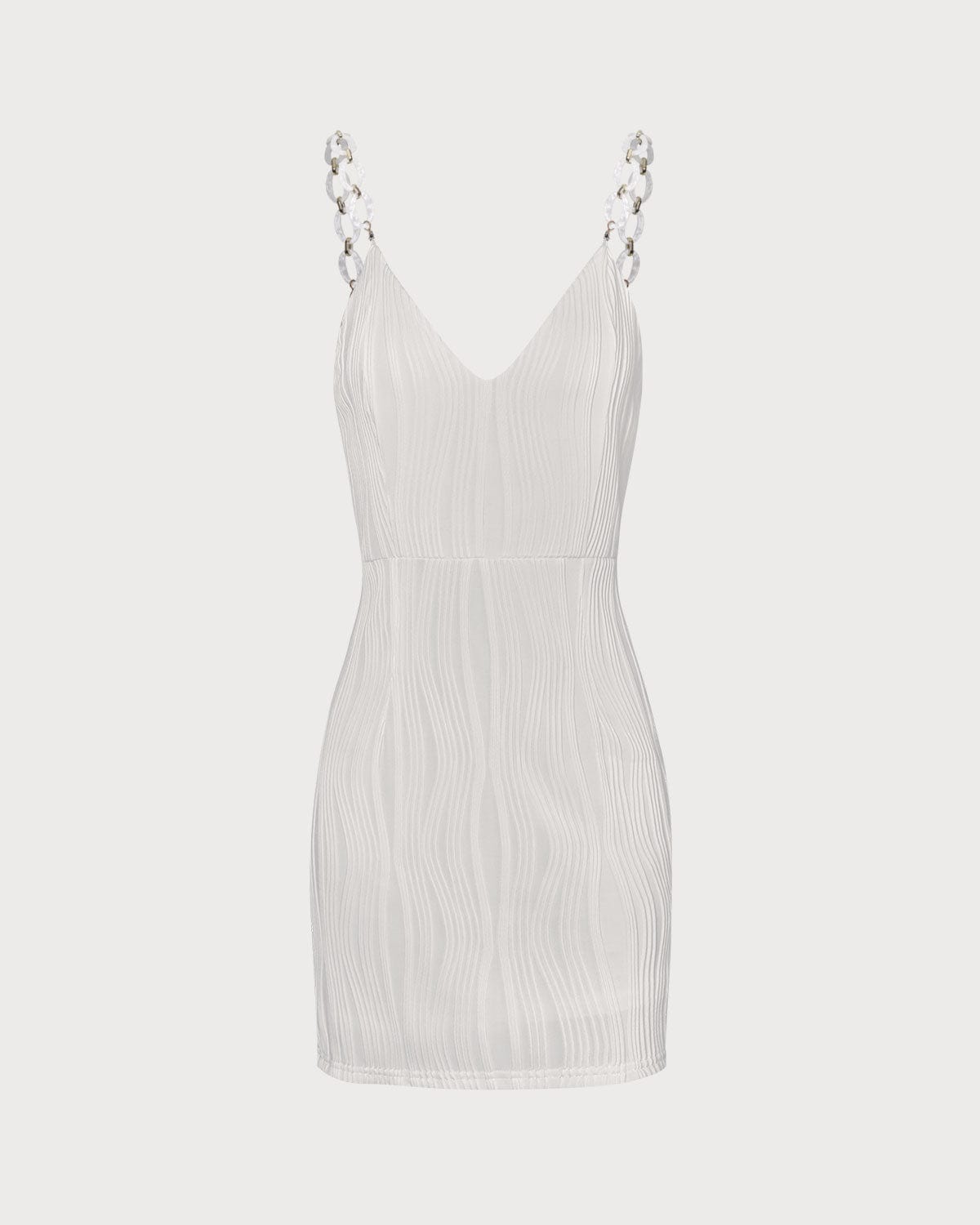 The White Pearl Chain Strap For Dresses Cheap Excellent