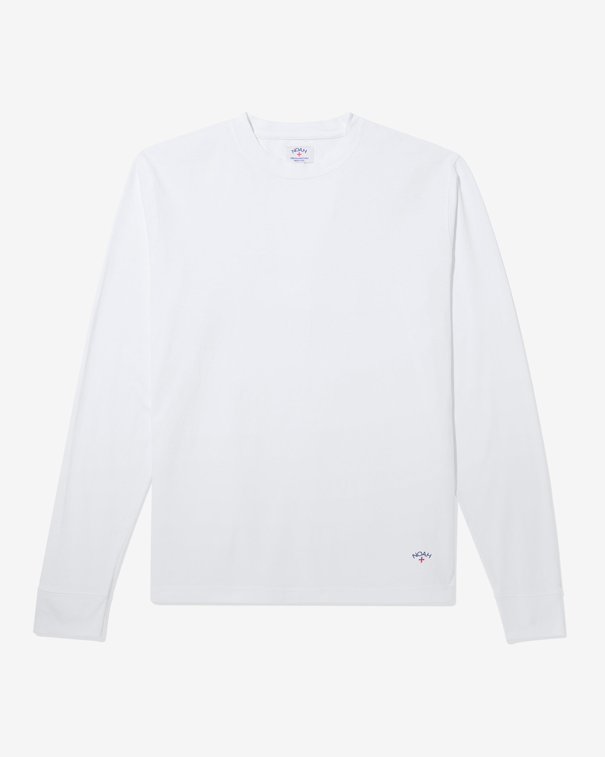Classic Long Sleeve Recycled Cotton Tee Visit New