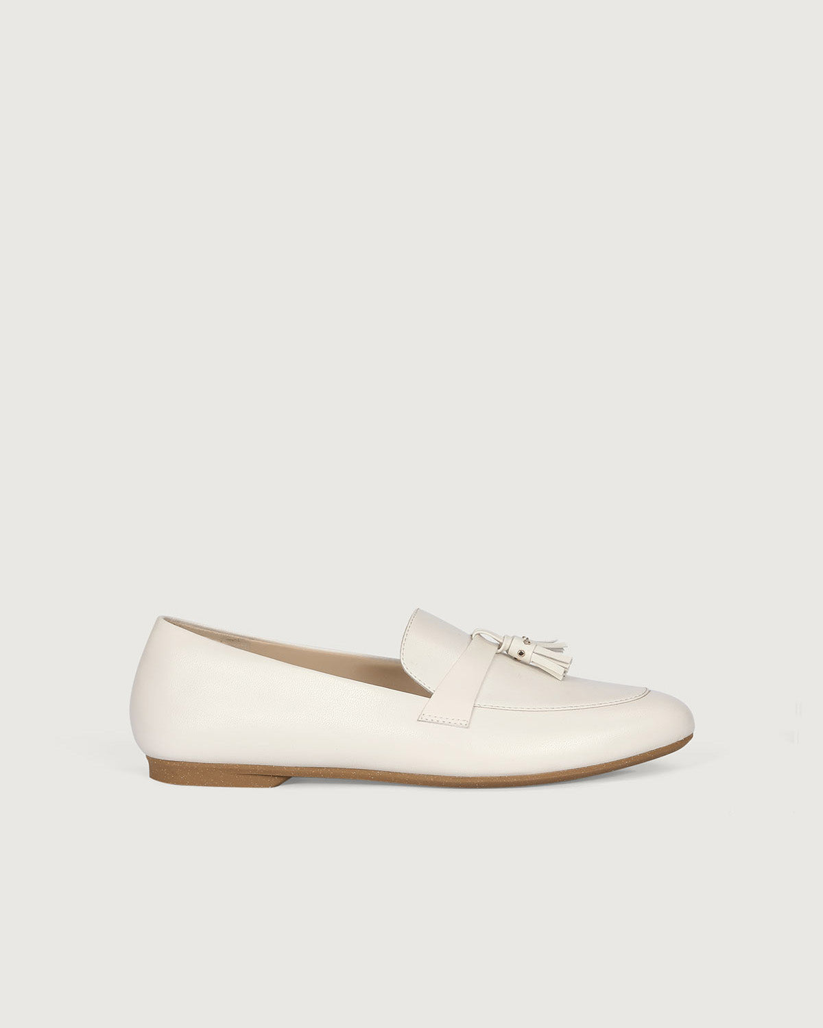 Enfiis Off White Loafer Flats Free Shipping Classic