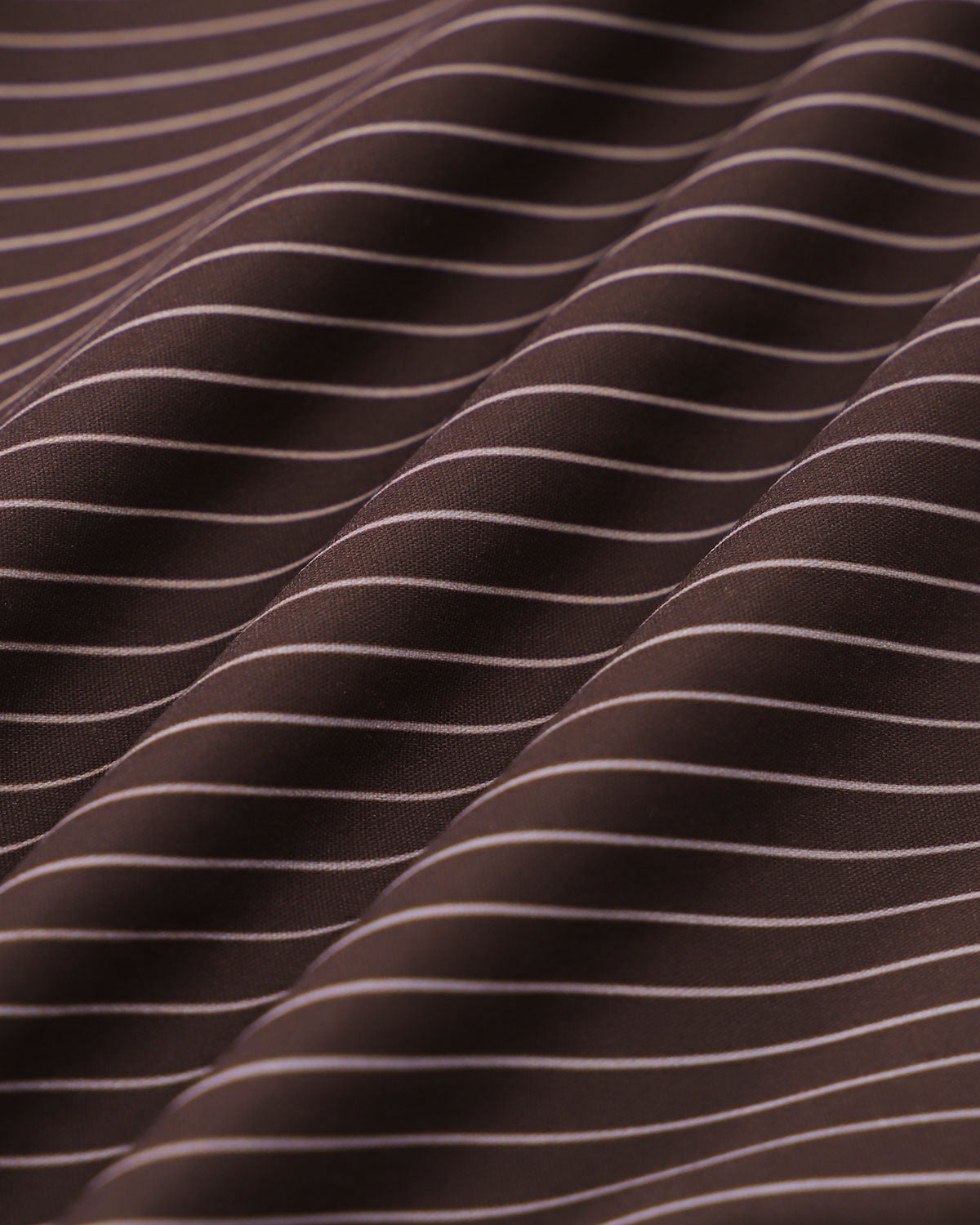 Brown Striped Bell Sleeve Shirt With Paypal Sale Online