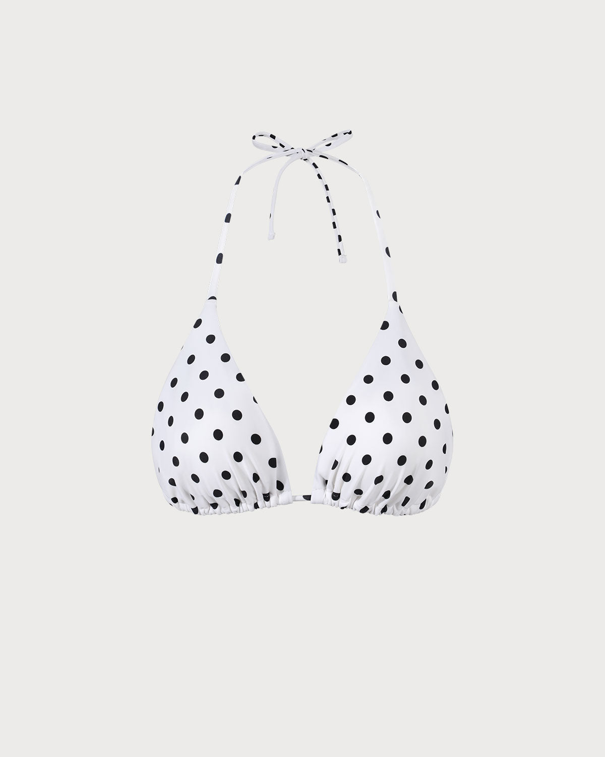 The Polka Dot Triangle Bikini Top Original For Sale