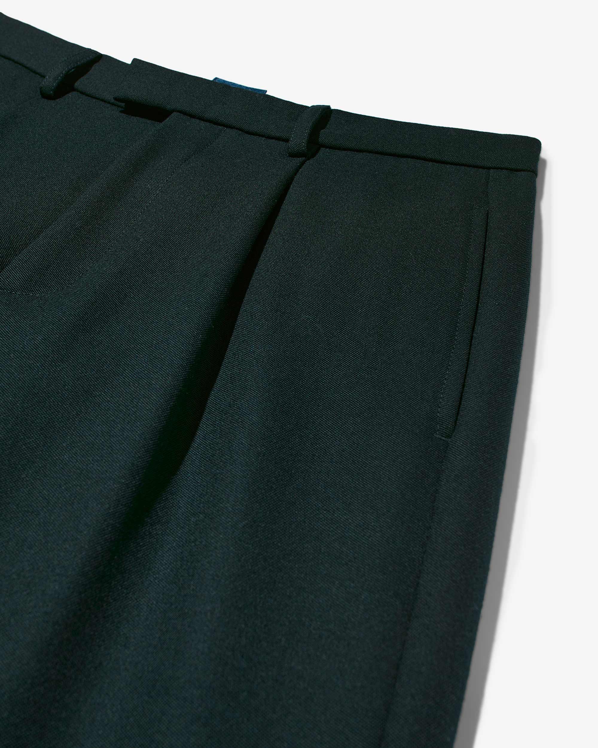 Single Pleat Barathea Wool Pant Cheapest Pice For Sale