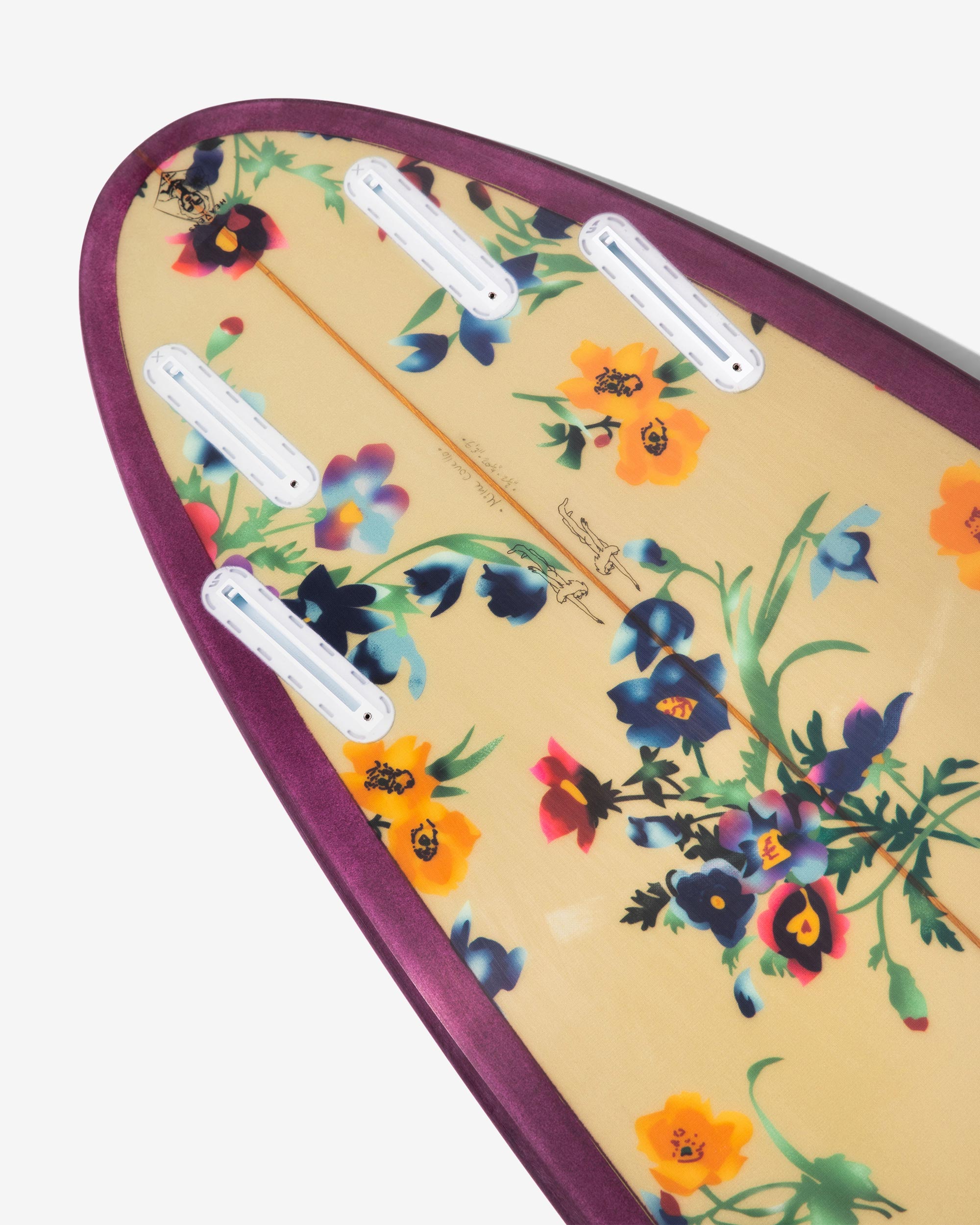 Floral Surfboard Free Shipping The Cheapest