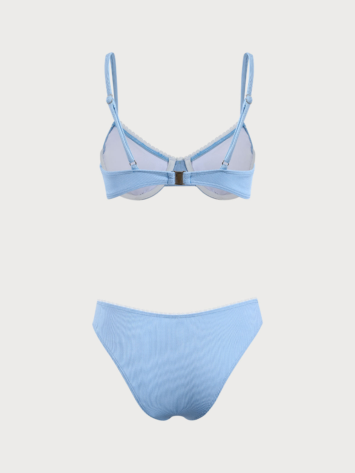 Blue Daisy Underwire Bikini Set Outlet Low Pice Fee Shipping