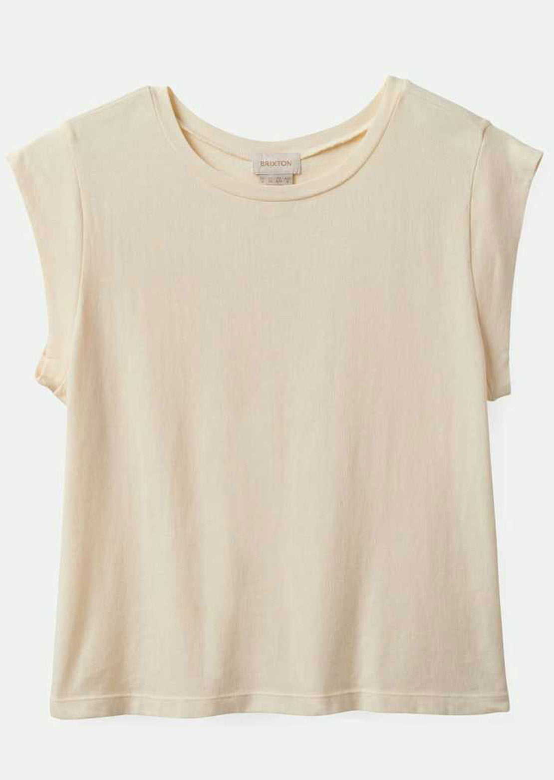 Brixton Women's Carefree Organic Cap Sleeve T-Shirt