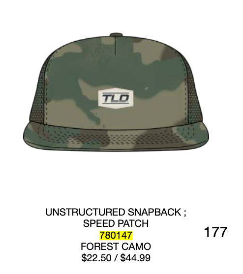 Troy Lee Men's Unstructured Snapback Cap