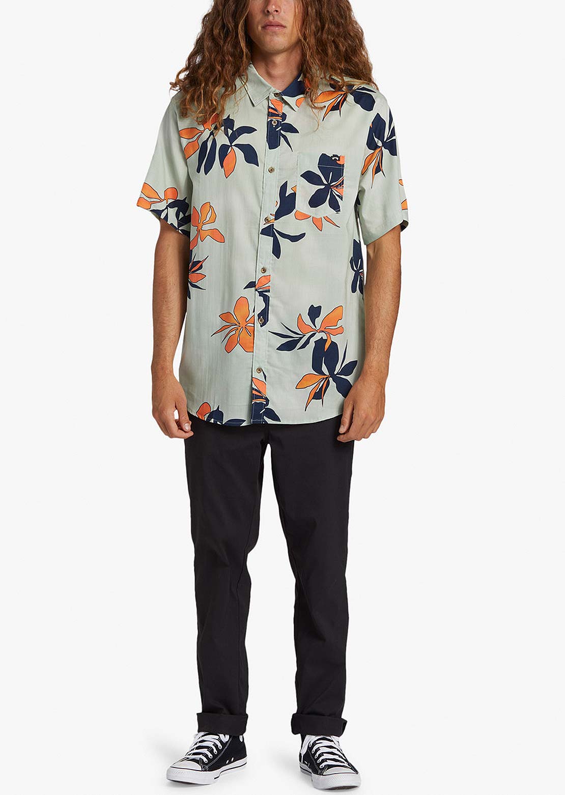 Billabong Men's Sundays Button Up Shirt