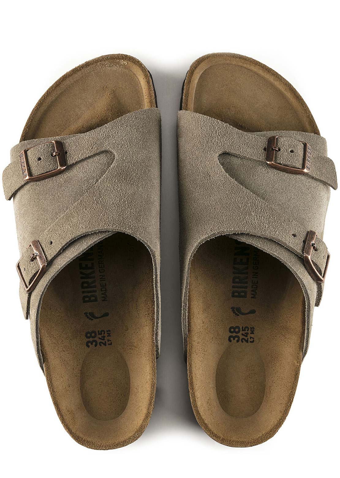 Birkenstock Women's Zurich Suede Narrow Sandals