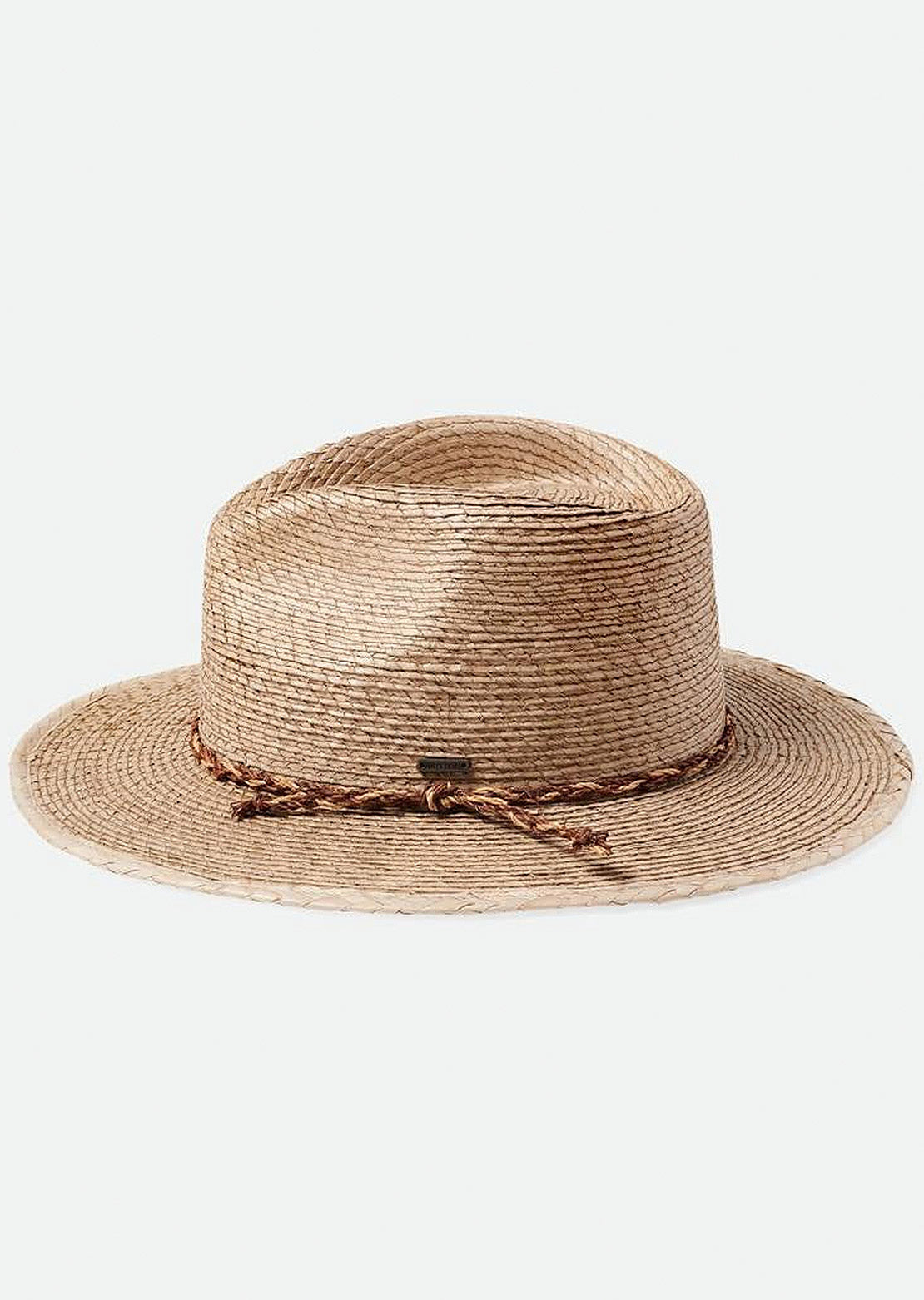 Brixton Unisex Messer Western Straw Fedora Hat For Sale For Sale