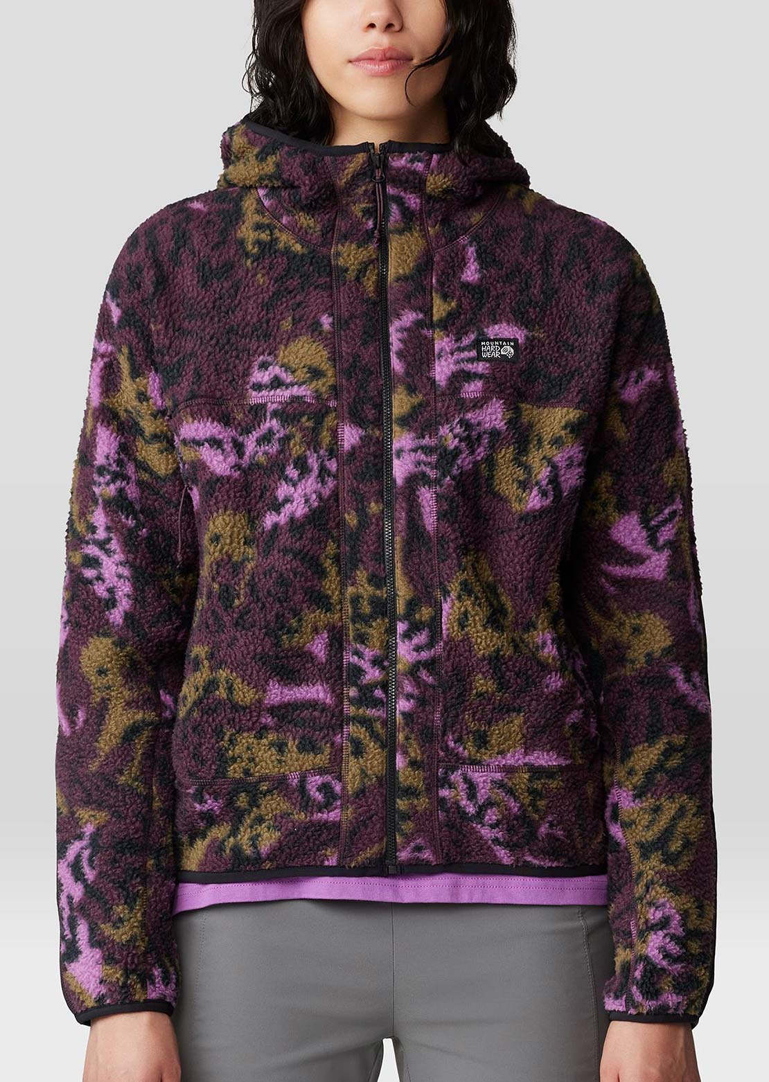 Mountain Hardwear Women's HiCamp Fleece Printed Hood