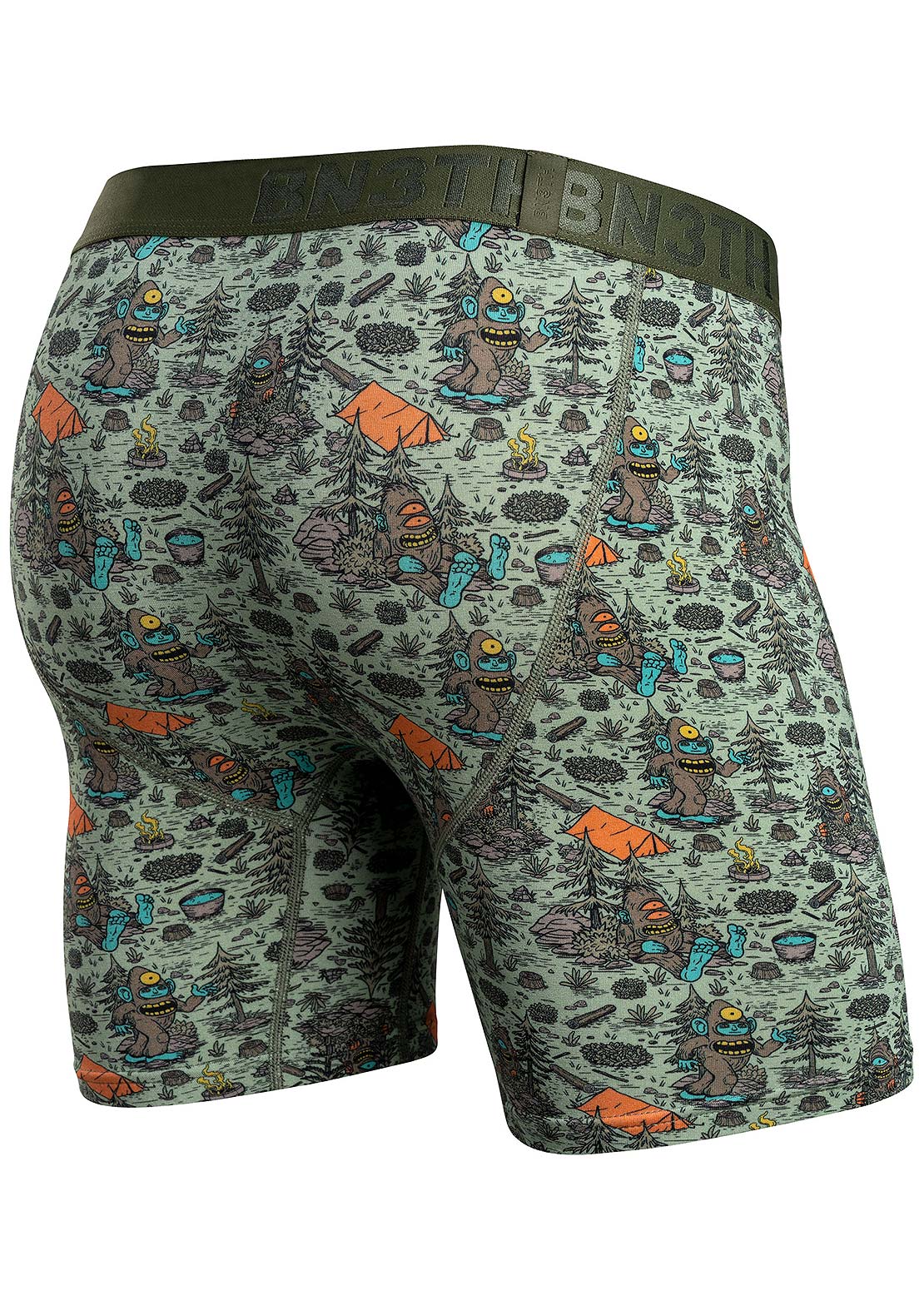 BN3TH Men's Classic Print Brief Boxers