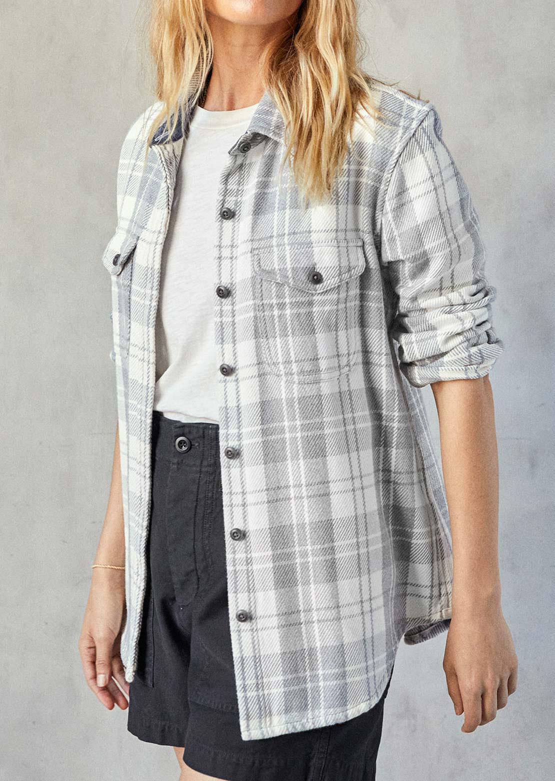 Outerknown Women's Blanket Button Up Shirt