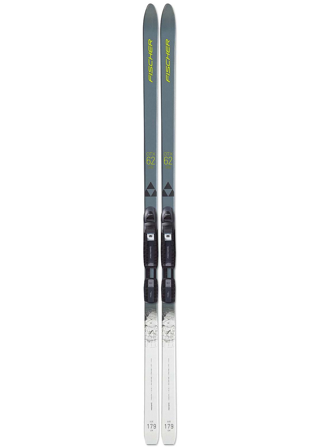 Fischer Spider 62 Crown Xtralite Flat Ski Clearance Explore