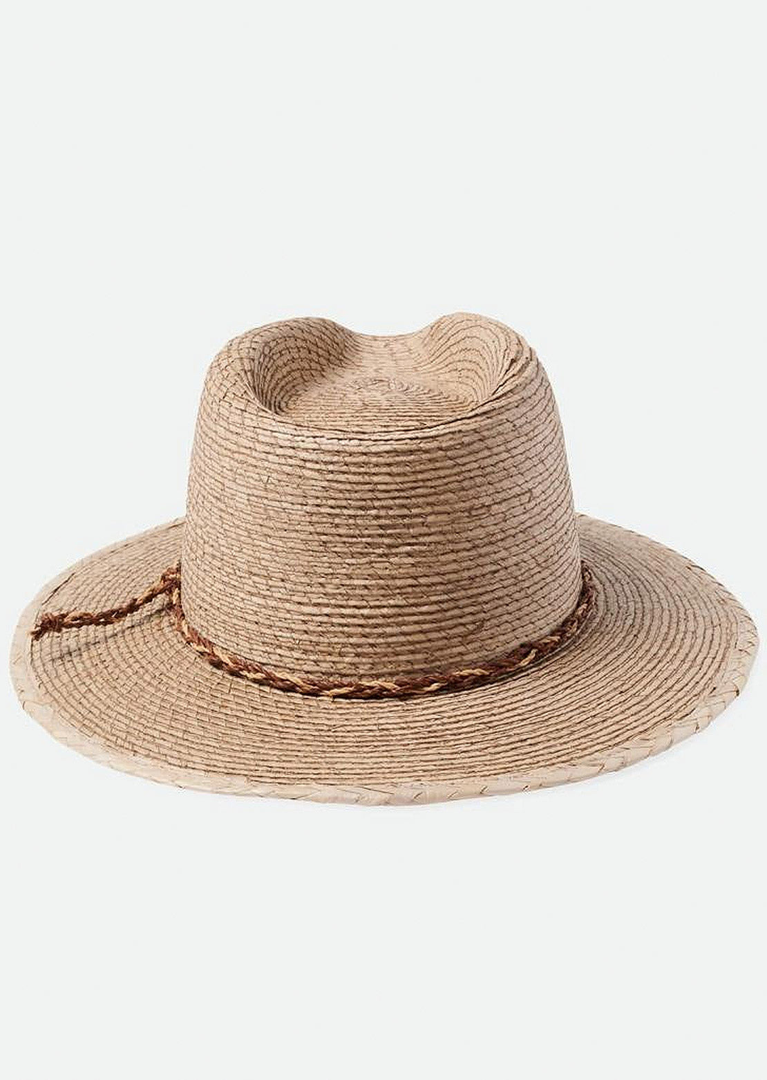 Brixton Unisex Messer Western Straw Fedora Hat For Sale For Sale