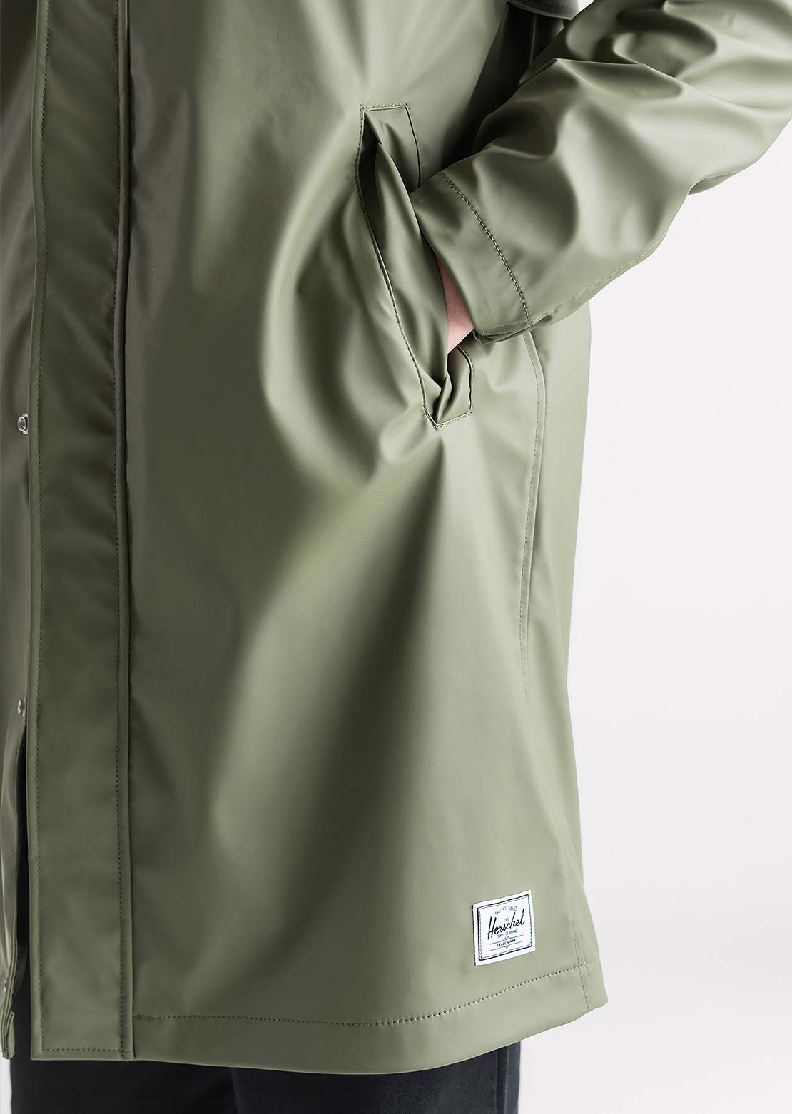 Herschel Women's Long Classic Rain Jacket