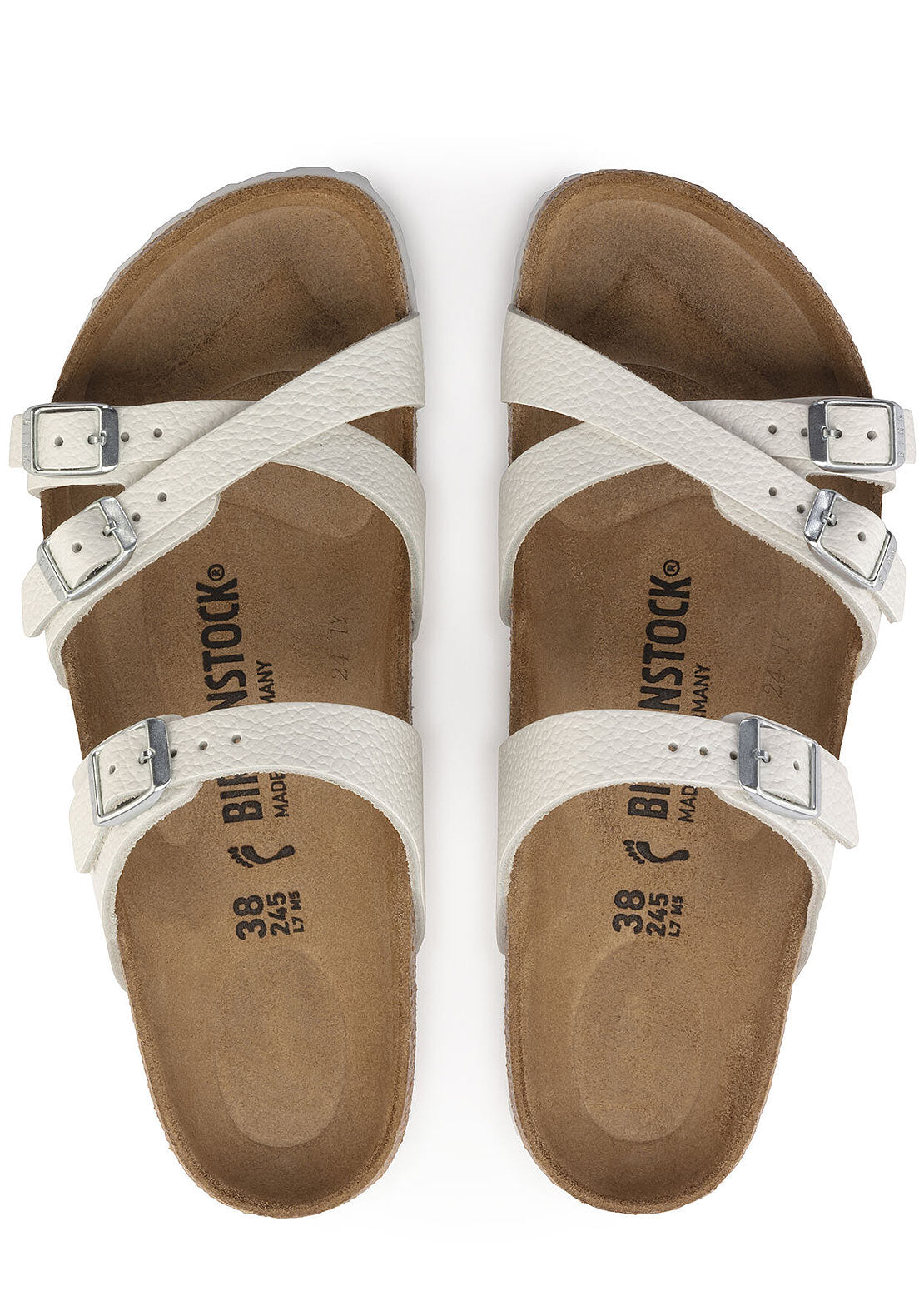 Birkenstock Women's Franca Leather Regular Sandals