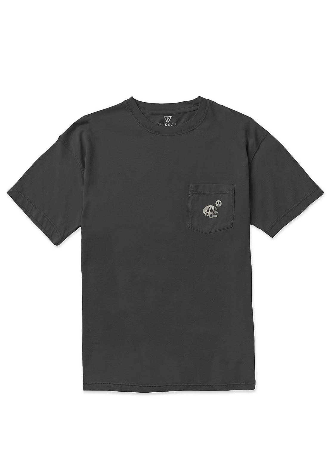 Vissla Men's Resin Heads Premium Organic Pocket T-Shirt