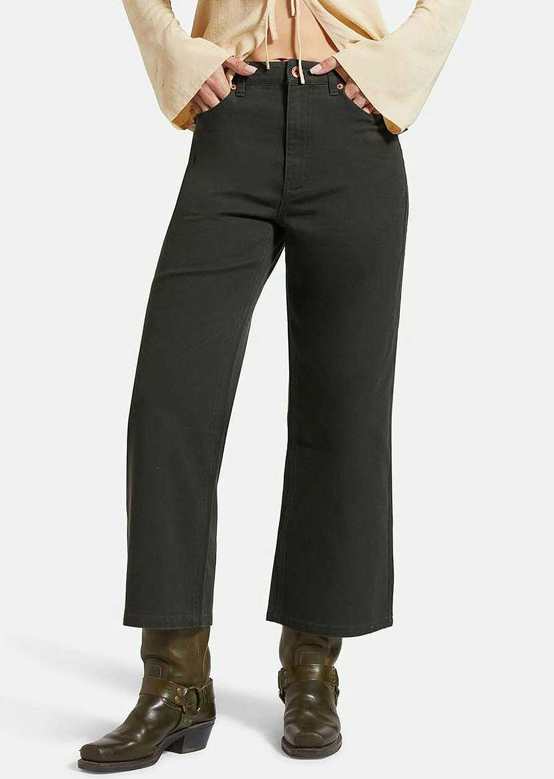 Brixton Women's Margo Cropped 5 Pocket Pant