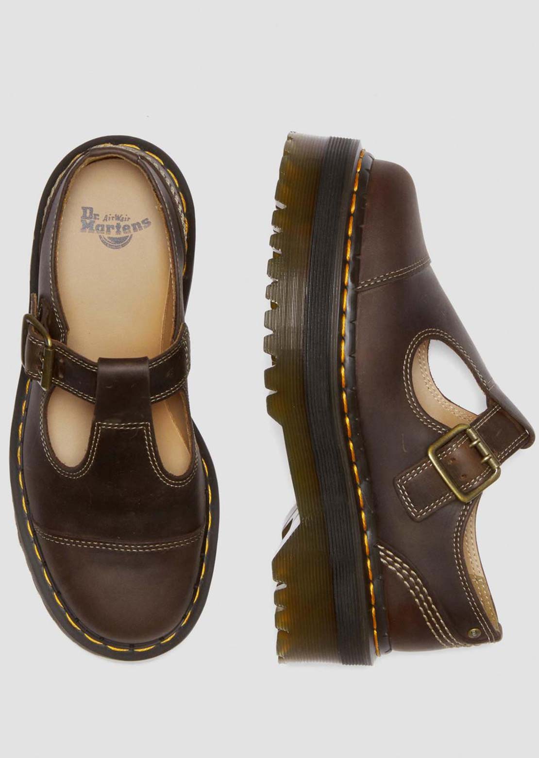 Dr.Martens Women's Bethan Arc Crazy Horse Shoes