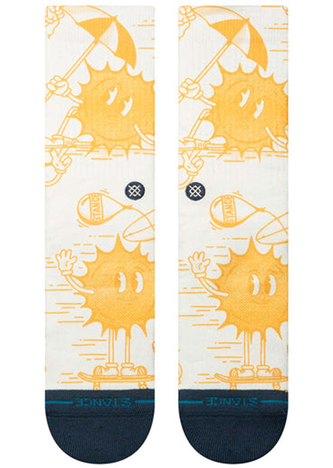 Stance Unisex Sonnys Crew Socks Clearance Big Discount