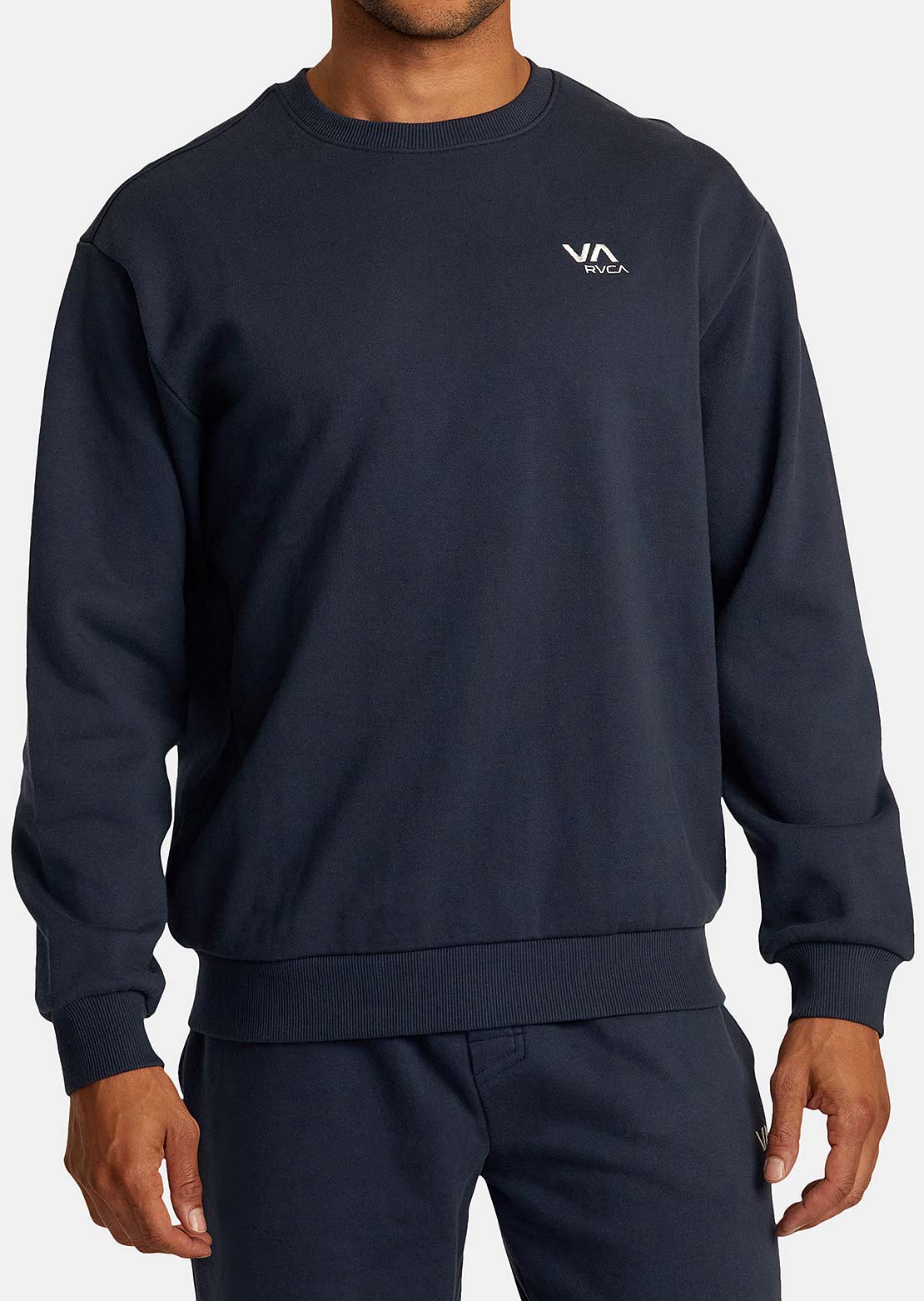 RVCA Men's Va Essential Crew Long Sleeve