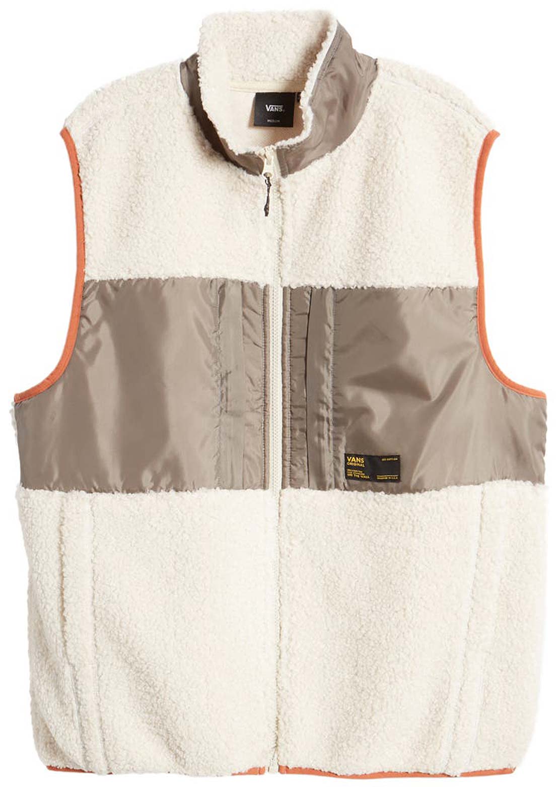 Vans Men's Trevor Sherpa Full Zip Vest