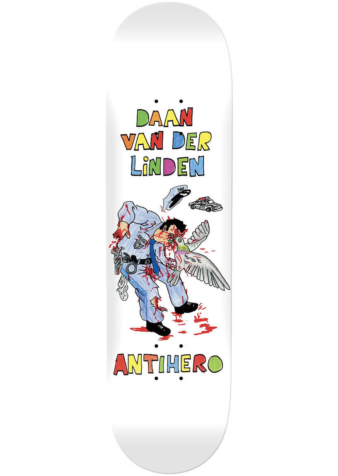 AntiHero Daan Pigeon Vision Skateboard Deck Footlocker Online