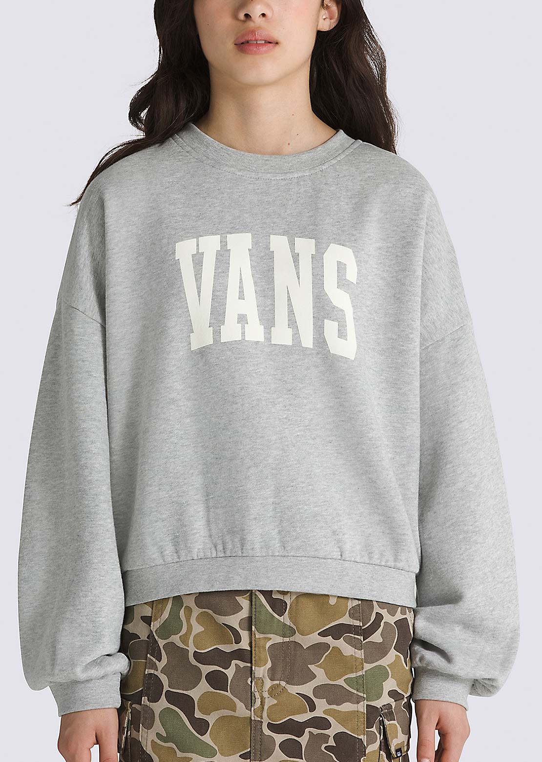 Vans Junior Stadium Loose Crew Long Sleeve Latest Sale Online