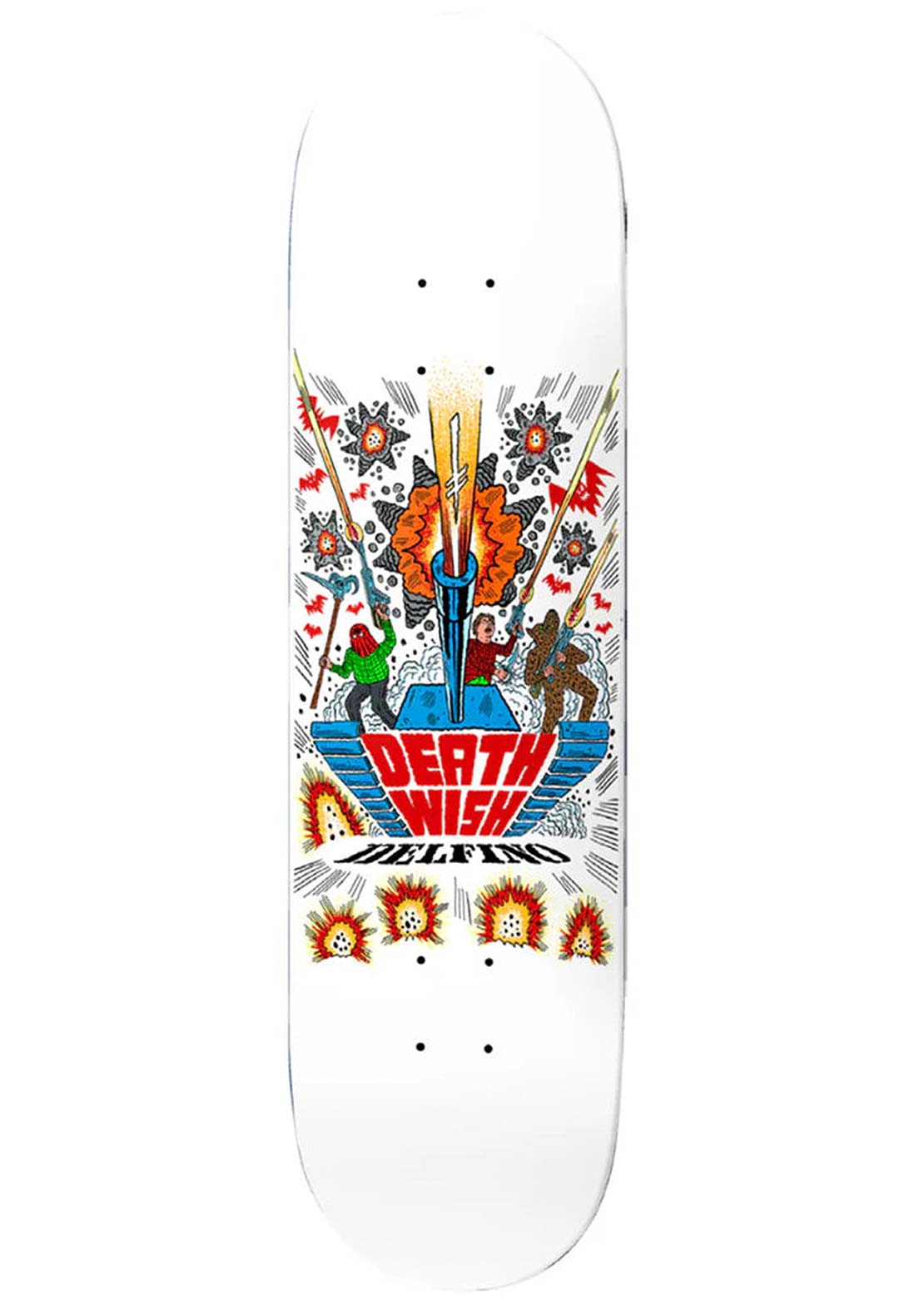 Deathwish Pedro Deathwitch Trials Skateboard Deck Outlet Cheap