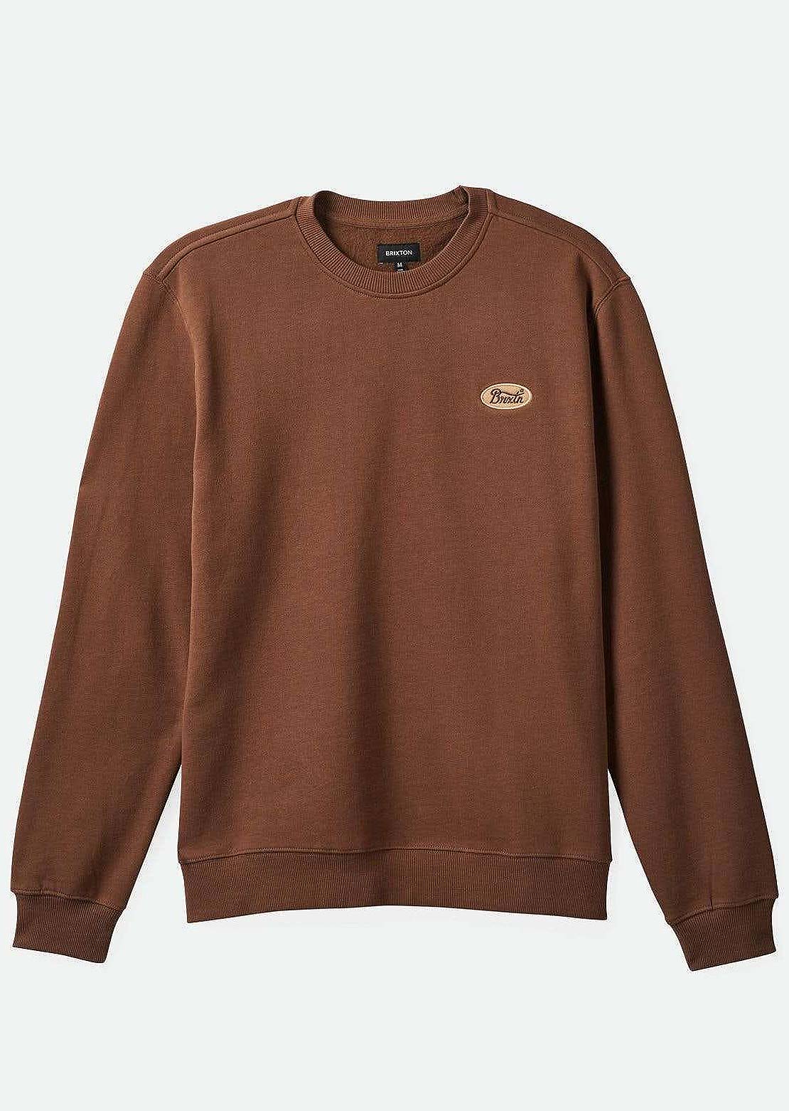 Brixton Men's Parson Patch Crew Long Sleeve