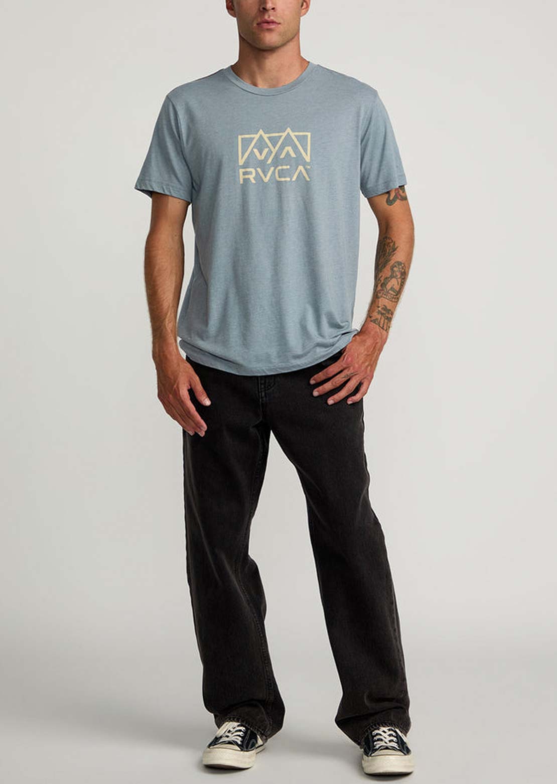 RVCA Men's Peaks T-Shirt