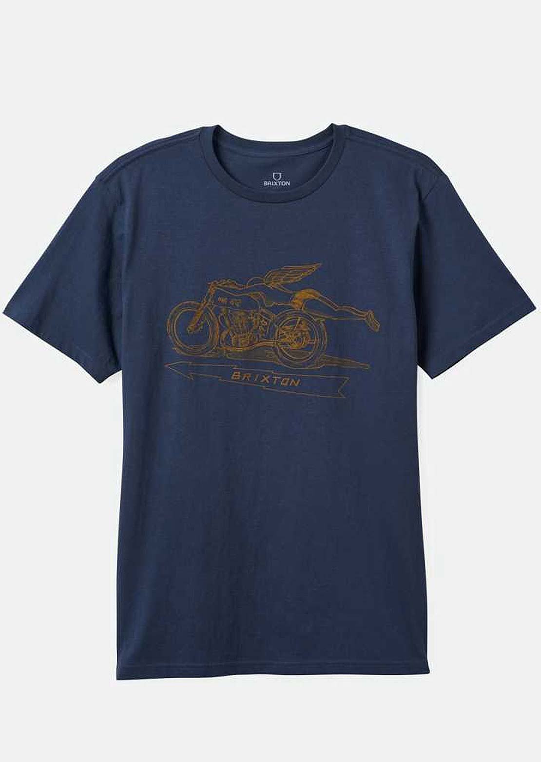 Brixton Men's 20th Anniversary Flyer Tailored T-Shirt