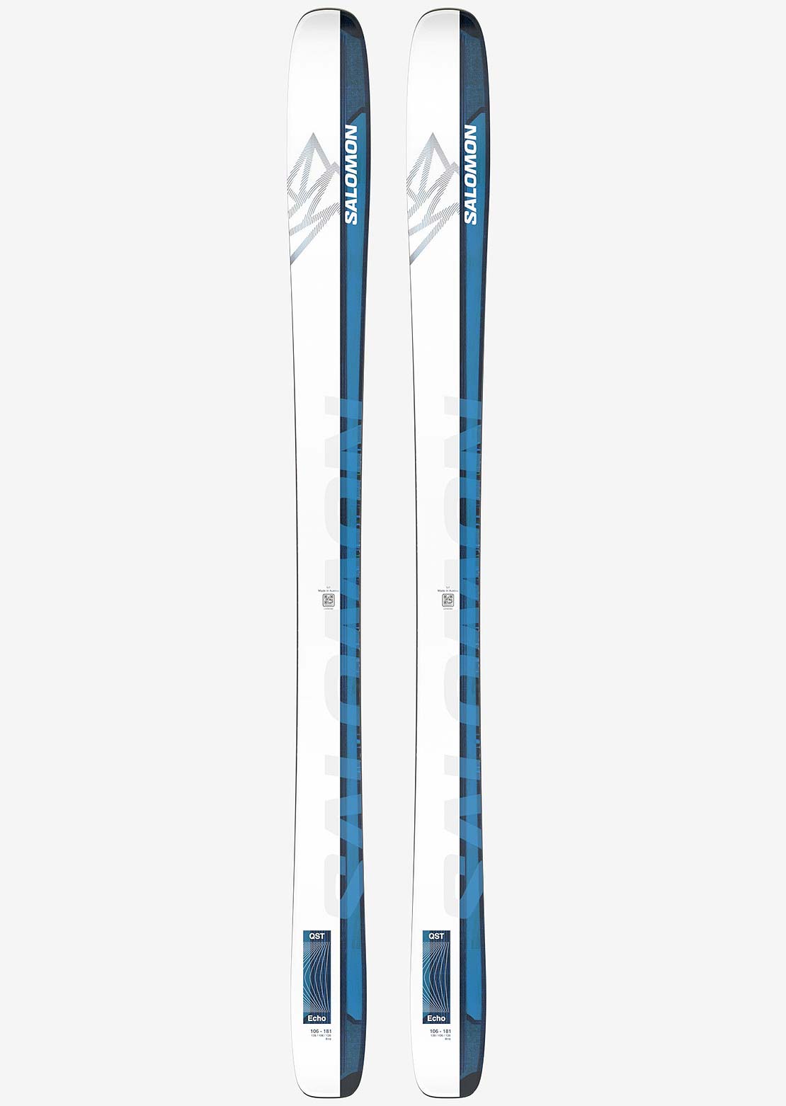 Salomon Unisex QST Echo 106 Freeride Skis Free Shipping Purchase