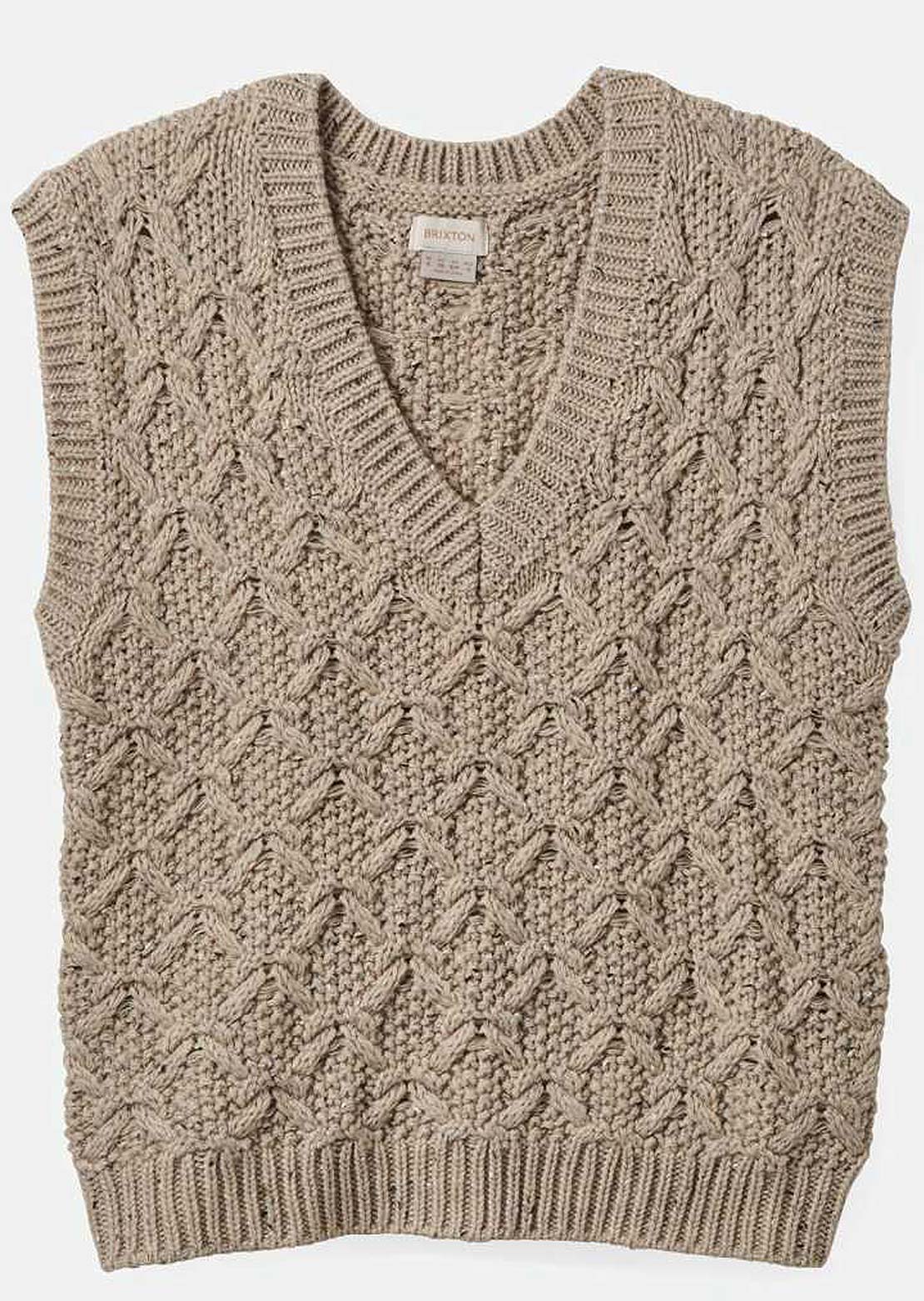 Brixton Women's Lafayette Oversized Sweater Vest