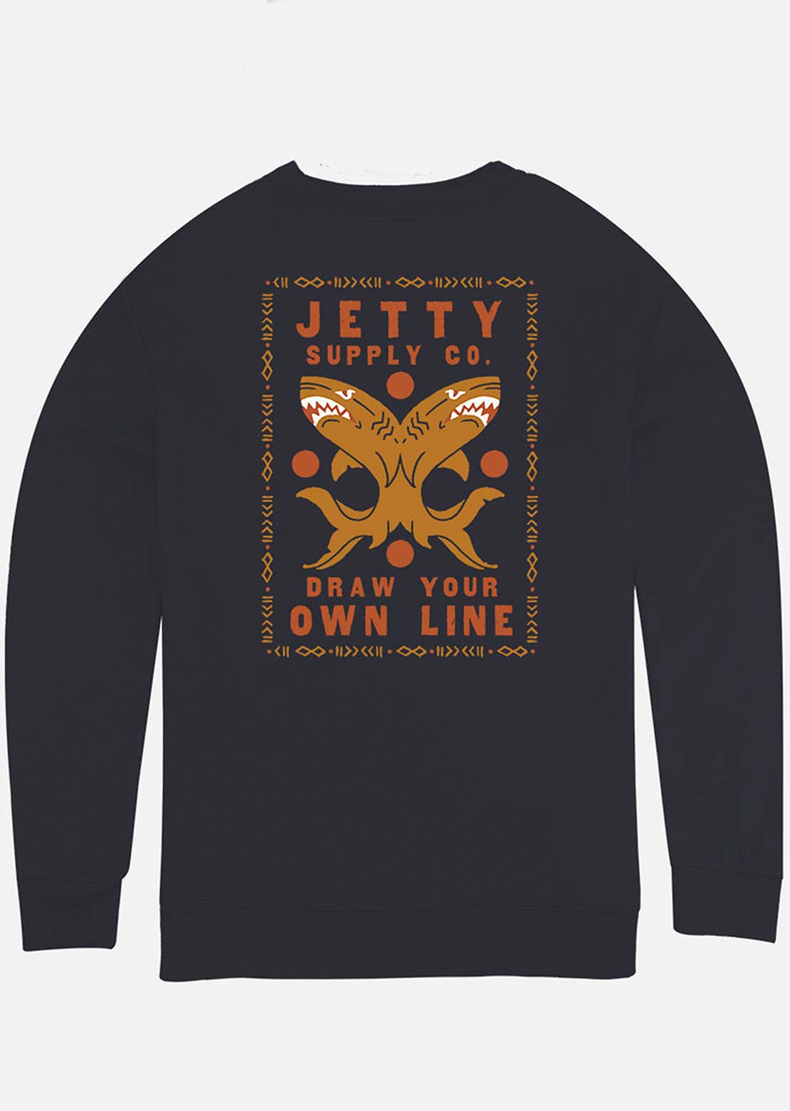 Jetty Men's Thrash Crew Longsleeve