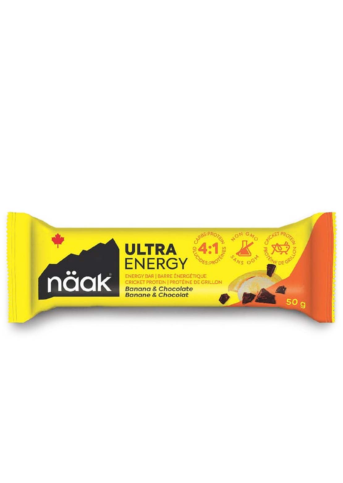 NAAK Banana & Chocolate Ultra Energy Bars Footlocker Pictures