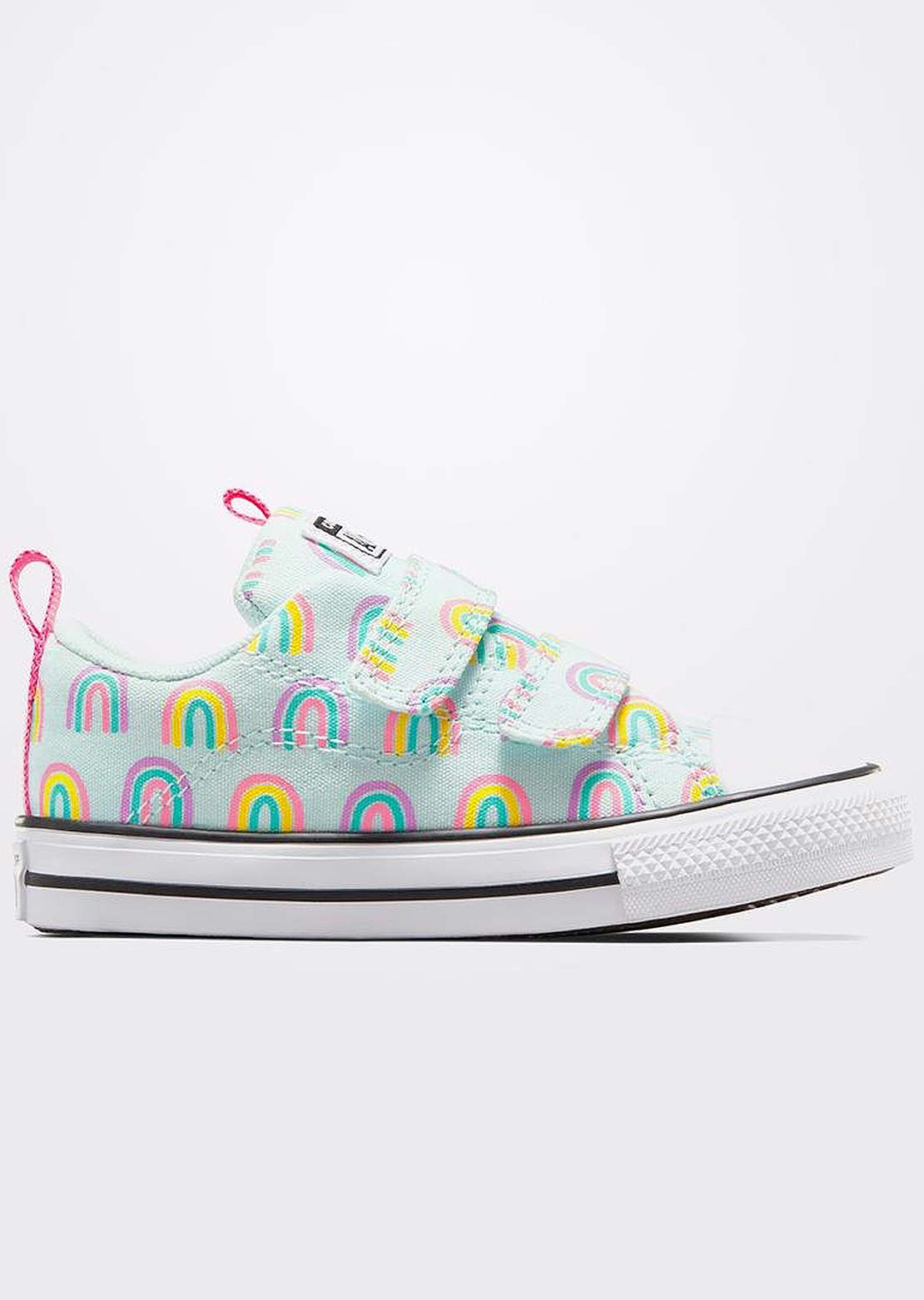 Converse Toddler Chuck Taylor All Star Rave Easy-On Rainbow Shoes Inexpensive