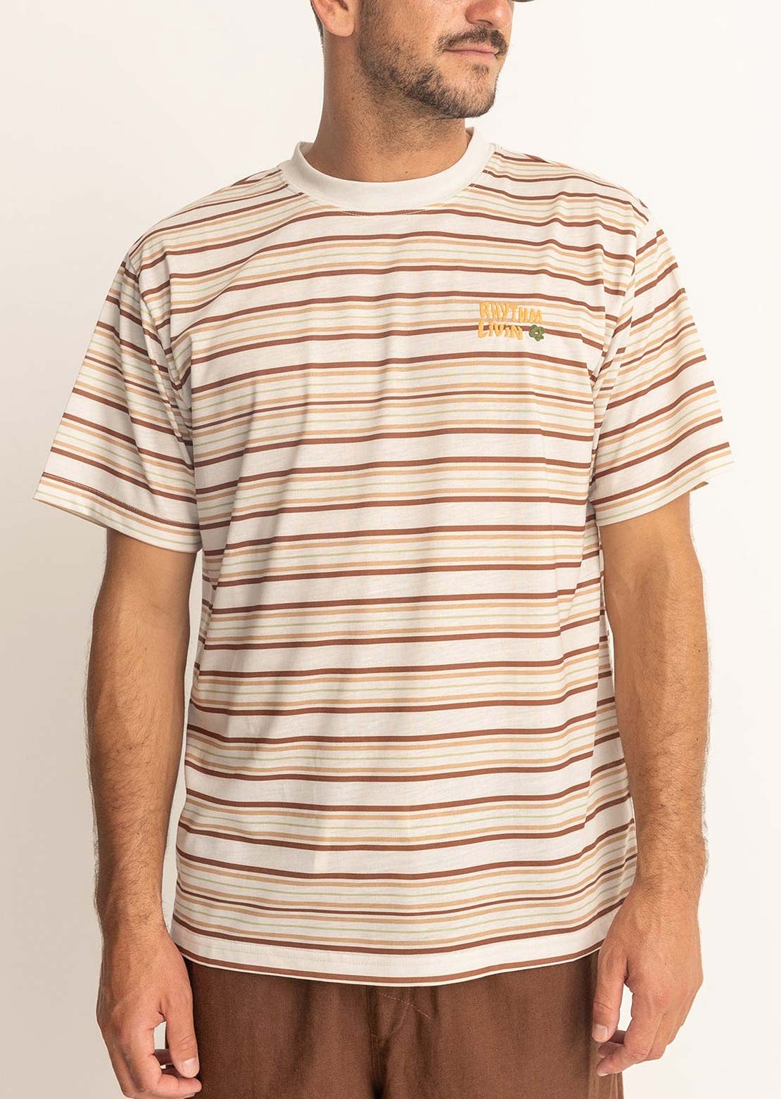 Rhythm Men's Vintage Stripe T-Shirt