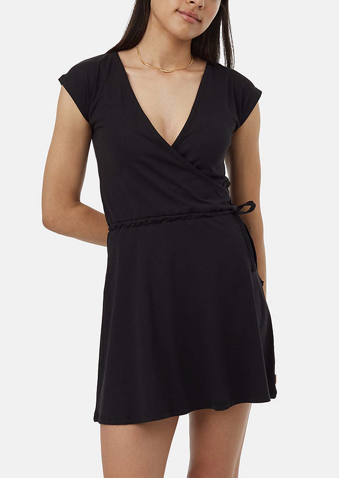 Tentree Women's Knit Wrap Dress